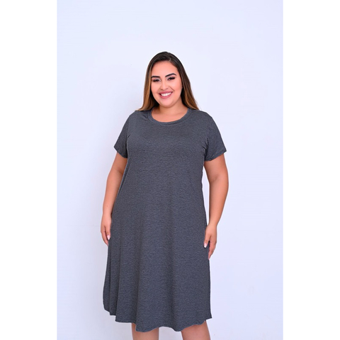 Vestido Plus Size Soltinho