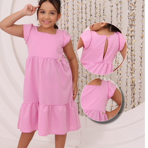 Vestido Infantil Menina Princesa Luxo Lançamento