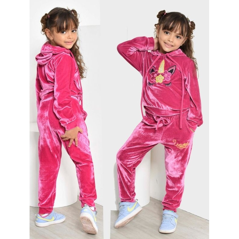 Conjunto Infantil Veludo
