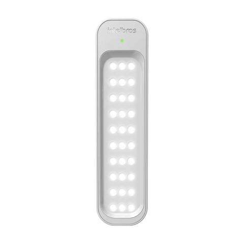 Kit 3 Luminárias de Emergência LEA 150 com 30 Leds Bivolt Slim Luz Emergencial