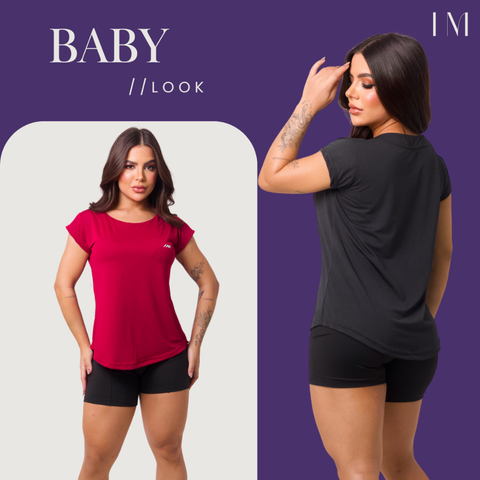 Kit 3 Camiseta Academia Feminina Dry Fit Treino Blusa Caminhada Treino Musculação