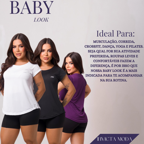 Kit 3 Camiseta Academia Feminina Dry Fit Treino Blusa Caminhada Treino Musculação