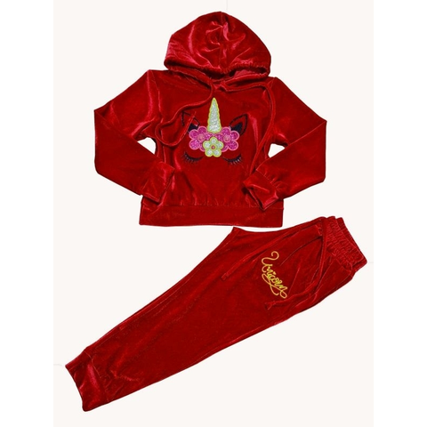 Conjunto Infantil Veludo