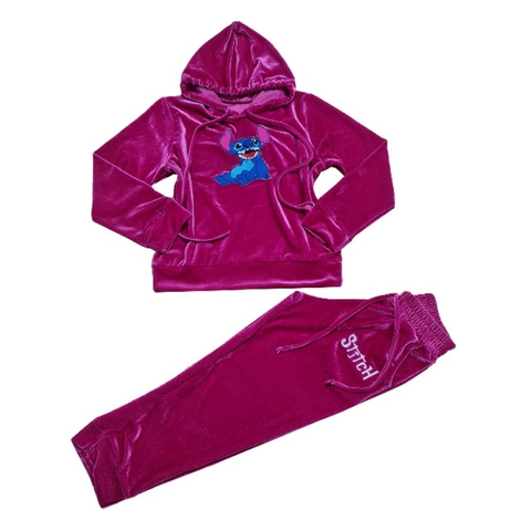 Conjunto Infantil Veludo