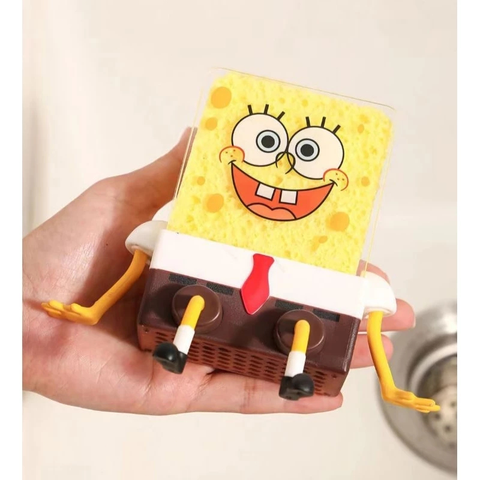 Porta esponja Bob Esponja Divertido – Ideal para Cozinha e Banheiro
