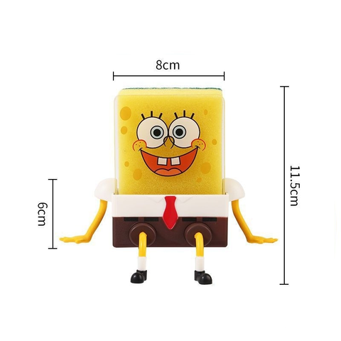 Porta esponja Bob Esponja Divertido – Ideal para Cozinha e Banheiro