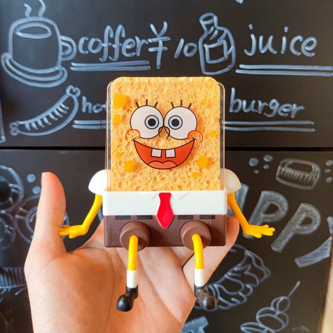Porta esponja Bob Esponja Divertido – Ideal para Cozinha e Banheiro