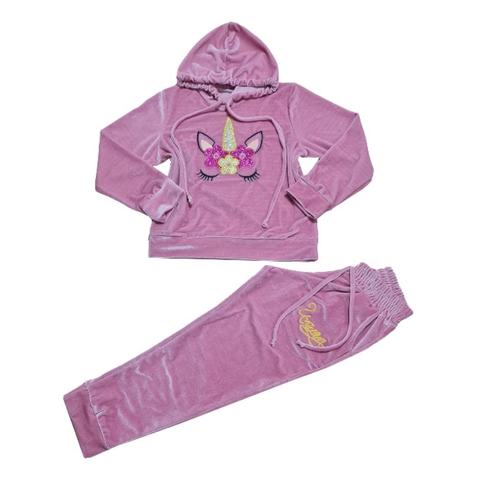 Conjunto Infantil Veludo