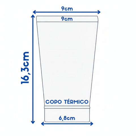 copo termico personalizado Brasil inox copa
