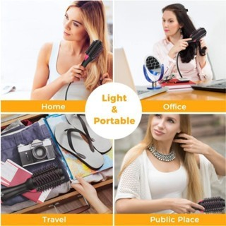 Escova Secadora Alisadora Elétrica Quente Cabelo com 3 em 1 Hair Styler 110v e 220v