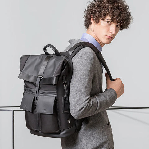 Mochila Masculina Preta Grande