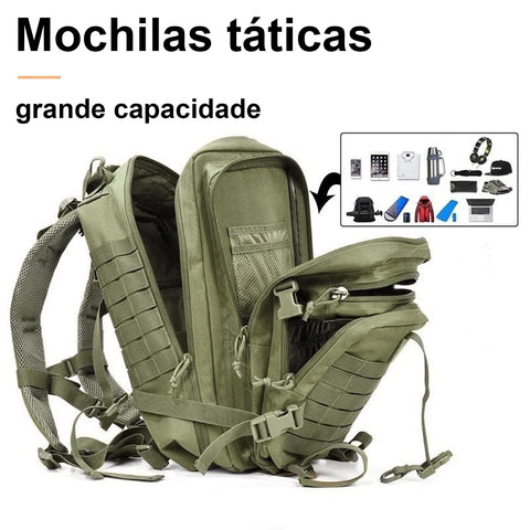 Mochila Tática Impermeável 50L