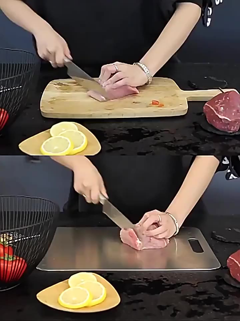 Tábua De Corte 304 Aço Inoxidável Antibacteriana À Prova De Mofo 46 cm tábua de cozinha