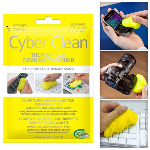 Geleia de Limpeza de Automóveis, Aparelhos, Celular, Teclados - Cyber Clean
