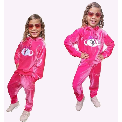 Conjunto Infantil Veludo