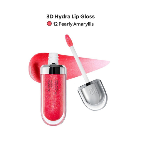 Kiko Lip 6.5ML/3D Hydra Lipgloss/Hidratado Qualidade Da Água/Longa Duração Não Queda