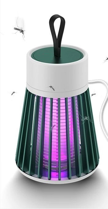 LUMINÁRIA MOSQUITEIRO UV 2 EM 1 | ARMADILHA ELETRÔNICA RECARREGÁVEL | SEM RADIAÇÃO | REPELENTE SILENCIOSO