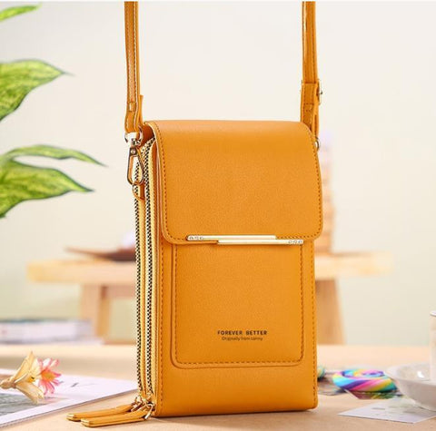 Bolsa Feminina De Couro Tranversal